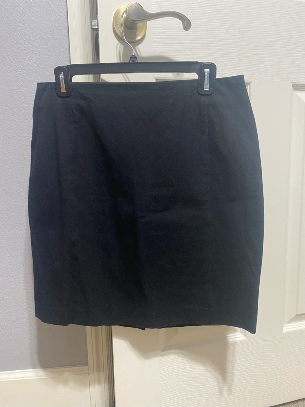 Banana Republic Black Tailored Pencil Skirt